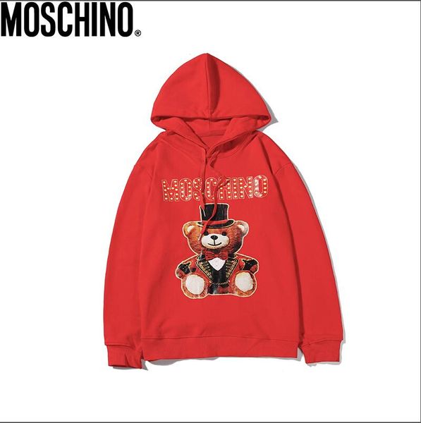 2019 men's women's moschinoand winter new fashion sports sweater printing short-sleeved embroidered cotton men's sweater -20, Black
2019 men's women's moschinoand winter new fashion sports sweater printing short-sleeved embroidered cotton men's sweater -20, Black