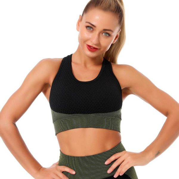 seamless sports run bra woman gym fitness dry breathable shockproof cross seamless stitching sports underwear yoga sport bra, White;black
seamless sports run bra woman gym fitness dry breathable shockproof cross seamless stitching sports underwear yoga sport bra, White;black