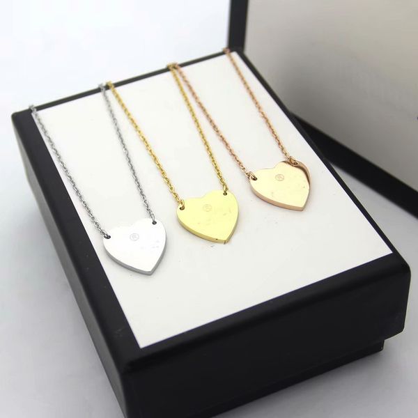 fashion style lady 316l titanium steel letter 18k plated gold necklaces with single heart pendant 3 color ing
fashion style lady 316l titanium steel letter 18k plated gold necklaces with single heart pendant 3 color ing