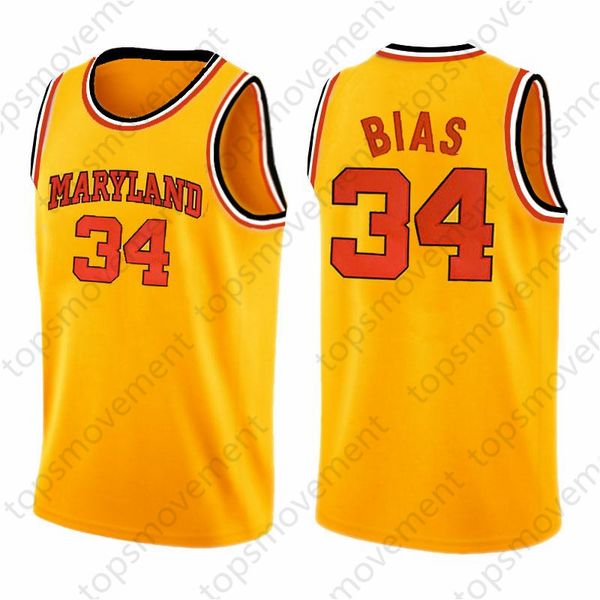 NCAA Men's 34 Leonard Bias Maryland 33 BRYANT 35 DURANT Terrapins College Basketball jersey Wears Top Quality
NCAA Men's 34 Leonard Bias Maryland 33 BRYANT 35 DURANT Terrapins College Basketball jersey Wears Top Quality