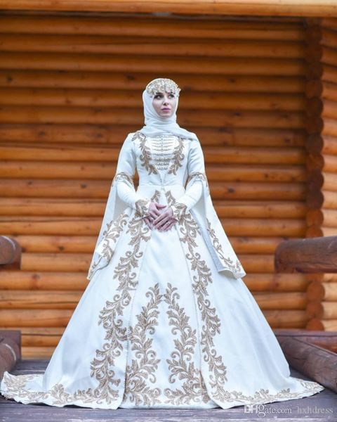 2020 новый gorgeous мусульманская бальное платье свадебные платья длинные рукава аппликации свадебные платья поезд стреловидности кристал св, White
2020 новый gorgeous мусульманская бальное платье свадебные платья длинные рукава аппликации свадебные платья поезд стреловидности кристал св, White