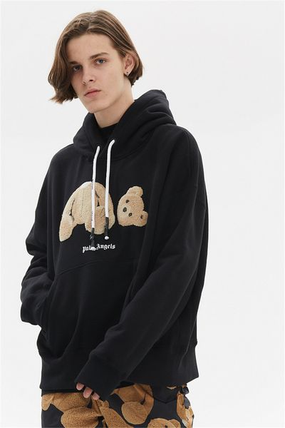 Mens Palm Angels Designer Hoodies Bear Embroidery Autumn Casual Long Sleeved Hooded Pullover Fleece Sweatshirts Mens Fashion Hoodies
Mens Palm Angels Designer Hoodies Bear Embroidery Autumn Casual Long Sleeved Hooded Pullover Fleece Sweatshirts Mens Fashion Hoodies