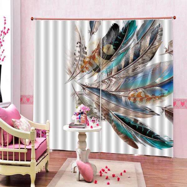 customized size blackout 3d window curtains for living room bedroom peacock feather curtains home drapes
customized size blackout 3d window curtains for living room bedroom peacock feather curtains home drapes