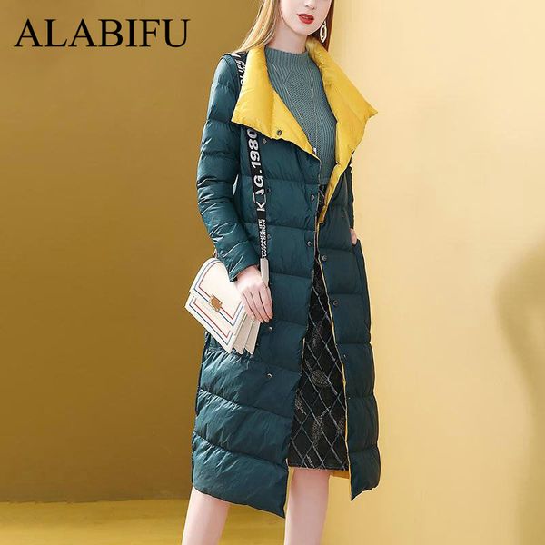 alabifu winter cotton warm yellow parka women jacket double breasted pocket outerwear parka 2019 casual overcoat female, Black
alabifu winter cotton warm yellow parka women jacket double breasted pocket outerwear parka 2019 casual overcoat female, Black