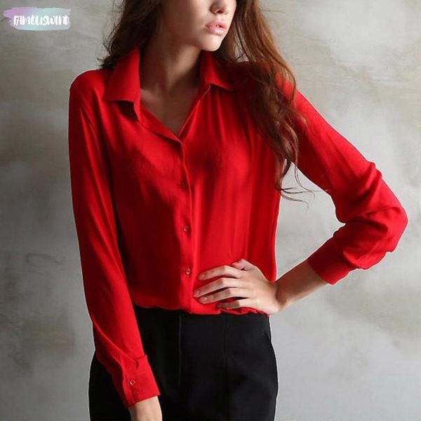 2019 h spring new 5 solid color large size casual long sleeve chiffon soft ladies womens chiffon vintag clothing blouses, White
2019 h spring new 5 solid color large size casual long sleeve chiffon soft ladies womens chiffon vintag clothing blouses, White