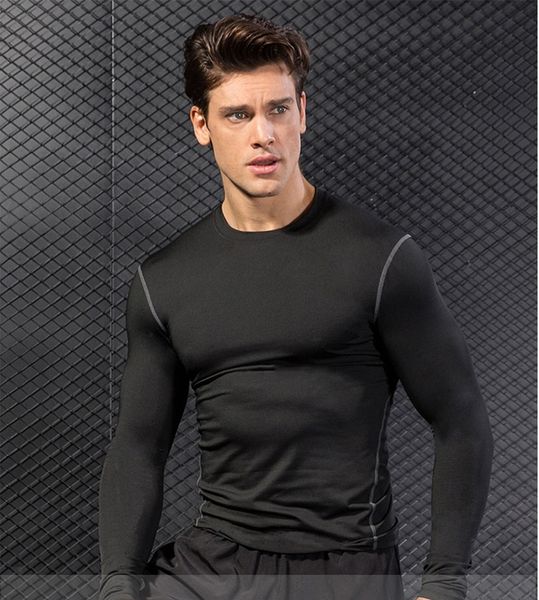 new quick dry compression shirt long sleeves training tshirt summer fitness clothing solid color bodybuild gym crossfit, Black;blue
new quick dry compression shirt long sleeves training tshirt summer fitness clothing solid color bodybuild gym crossfit, Black;blue