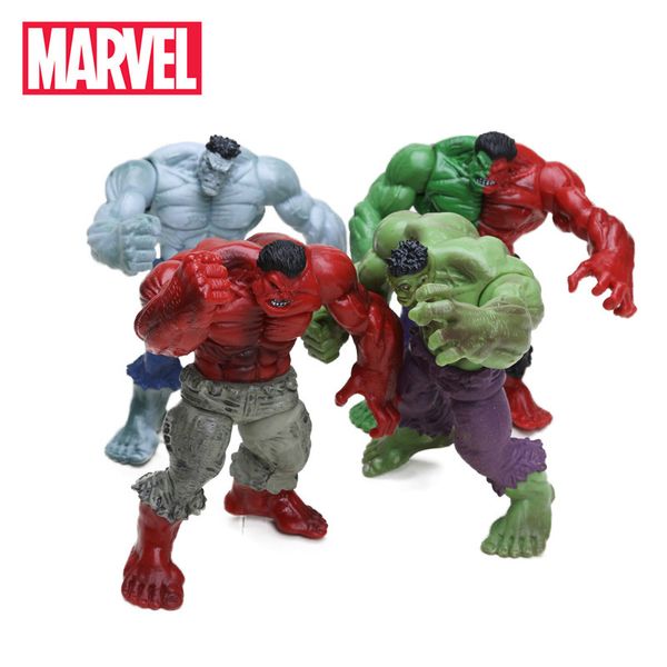 pack of 4 marvel 12cm the avengers superhero green red hulk pvc action figures set collectible model doll toys q190522
pack of 4 marvel 12cm the avengers superhero green red hulk pvc action figures set collectible model doll toys q190522