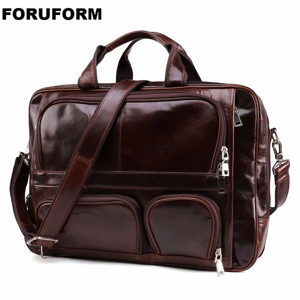 genuine leather men 15 inch lapbag briefcase fashion men's business bags casual leather messenger bag for men totes li-2271
genuine leather men 15 inch lapbag briefcase fashion men's business bags casual leather messenger bag for men totes li-2271