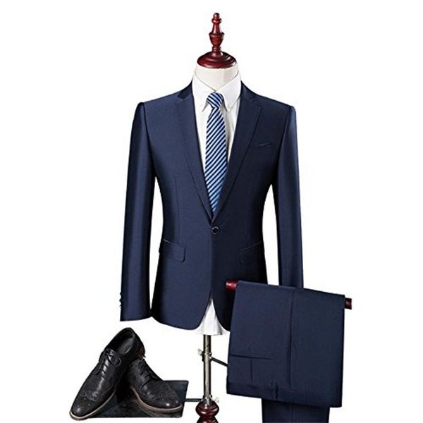 new blue groom wedding suits one buttons notch lapel groom tuxedos prom suits groomsman slim fit men blazer (jacket+pants+vest+tie), Black;gray
new blue groom wedding suits one buttons notch lapel groom tuxedos prom suits groomsman slim fit men blazer (jacket+pants+vest+tie), Black;gray