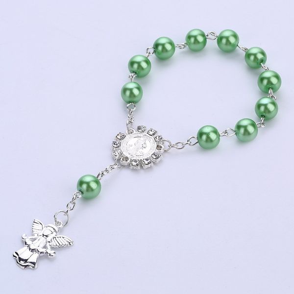 imitation pearl beads catholic rosary catholic holy communion silver color wings crucifix angle pendants bracelet nice gift
imitation pearl beads catholic rosary catholic holy communion silver color wings crucifix angle pendants bracelet nice gift