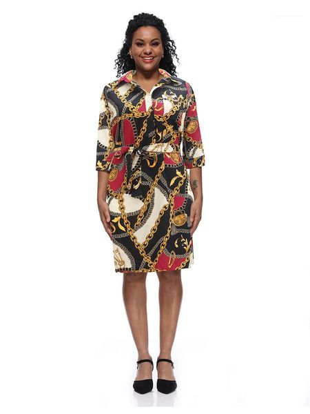 printed dress fashion lapel neck shirt dresses casual ladies short sleeve dresses summer designer digital, Black;gray
printed dress fashion lapel neck shirt dresses casual ladies short sleeve dresses summer designer digital, Black;gray