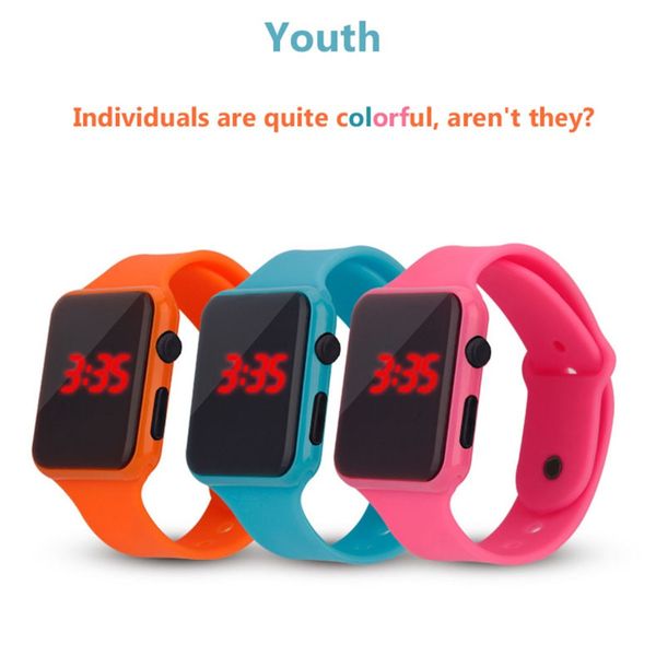 2019 newfashion led watch red boy girl student watches electronic electricity supplier reloj hombre bayan kol saati montre femme, Slivery;brown
2019 newfashion led watch red boy girl student watches electronic electricity supplier reloj hombre bayan kol saati montre femme, Slivery;brown