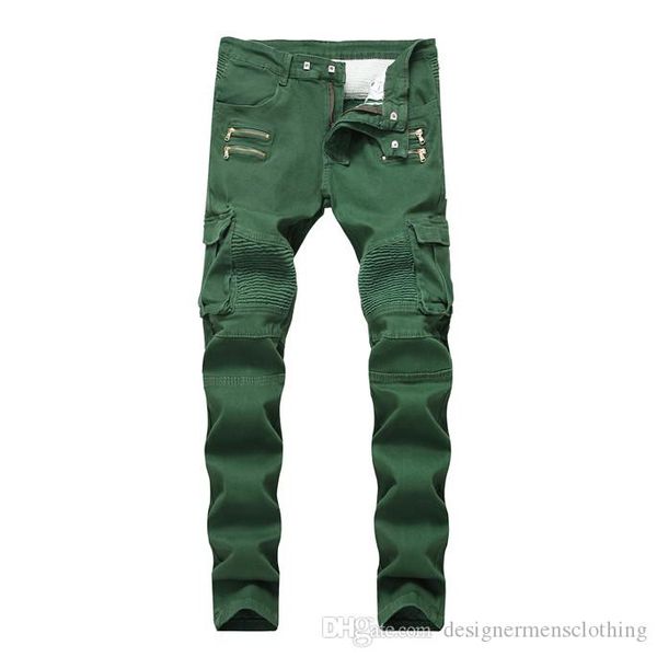 wrinkled slim mid waist mens jeans army green pockets mens straight jeans with zipper fashion male apparel, Blue
wrinkled slim mid waist mens jeans army green pockets mens straight jeans with zipper fashion male apparel, Blue