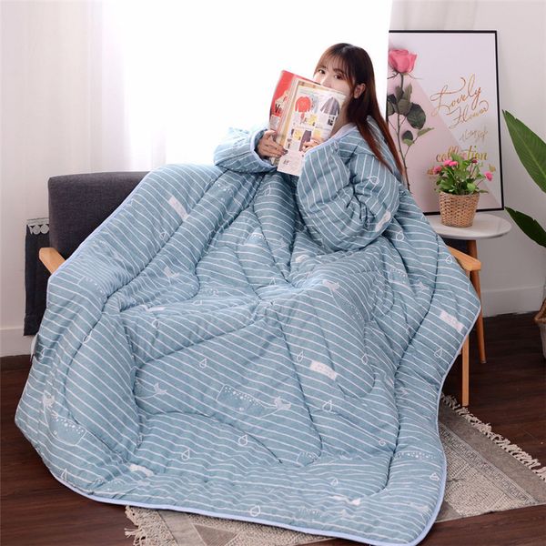 new 1pc 150x200cm winter lazy blanket with sleeves warm blankets winter warm thickened washed quilt blanket gift 30
new 1pc 150x200cm winter lazy blanket with sleeves warm blankets winter warm thickened washed quilt blanket gift 30