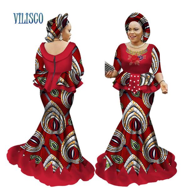 new african bazin lace beads and mermaid skirt sets for women party vestidos african wax print 2 piece sets clothing wy2594, Red
new african bazin lace beads and mermaid skirt sets for women party vestidos african wax print 2 piece sets clothing wy2594, Red