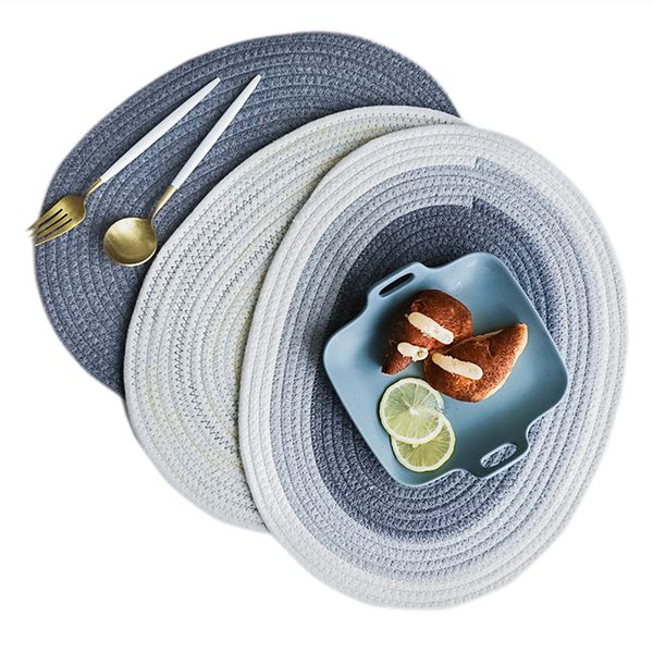 nordic kitchen ellipse cotton linen placemat for dining table accessories insulation pad drink coasters cup dish mat home decor
nordic kitchen ellipse cotton linen placemat for dining table accessories insulation pad drink coasters cup dish mat home decor