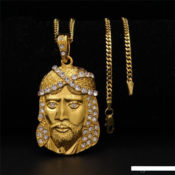 new men and women hip-hop diamond portrait of jesus portrait pendant juses pendant fashion street ornaments, Silver
new men and women hip-hop diamond portrait of jesus portrait pendant juses pendant fashion street ornaments, Silver