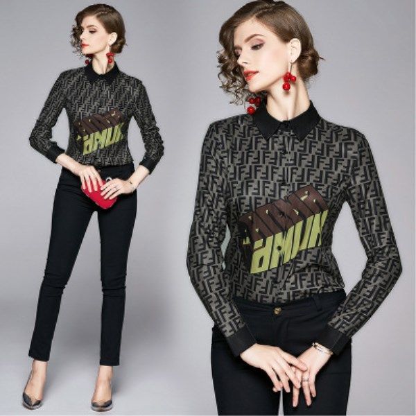 Womens designer winter coats jackets womens polo collar shirt women long sleeved women clothing printed shirt coat autumn gray grid shirt
Womens designer winter coats jackets womens polo collar shirt women long sleeved women clothing printed shirt coat autumn gray grid shirt
