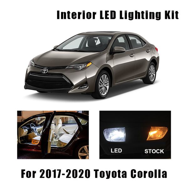 11pcs white led interior light bulbs kit fit for 2017 2018 2019 2020 corolla map dome trunk cargo mirror license lamp
11pcs white led interior light bulbs kit fit for 2017 2018 2019 2020 corolla map dome trunk cargo mirror license lamp