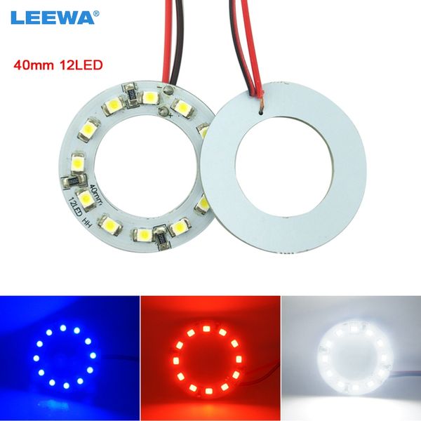 leewa 100pcs 40mm car angel eyes 1210/3528 12smd halo ring angel eye lighting led headlight white red blue #ca2666
leewa 100pcs 40mm car angel eyes 1210/3528 12smd halo ring angel eye lighting led headlight white red blue #ca2666