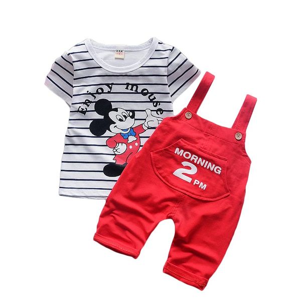 2017 summer fashion children cartoon clothing set baby boys stripe t-shirt overalls clothes suit kids costume, White
2017 summer fashion children cartoon clothing set baby boys stripe t-shirt overalls clothes suit kids costume, White