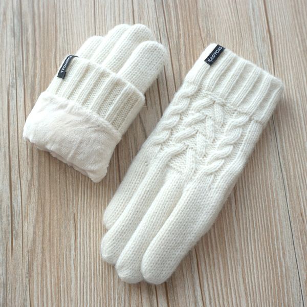 autumn winter women knitted gloves woman touch screen velvet thick warm wool cashmere solid gloves women mittens, Blue;gray
autumn winter women knitted gloves woman touch screen velvet thick warm wool cashmere solid gloves women mittens, Blue;gray