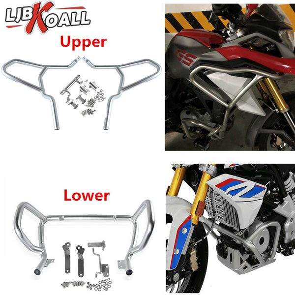 bumper upper crash bar extensions for g310gs 2017-2018 engine oil tank bumper upper and lower bumpers stainless steel
bumper upper crash bar extensions for g310gs 2017-2018 engine oil tank bumper upper and lower bumpers stainless steel