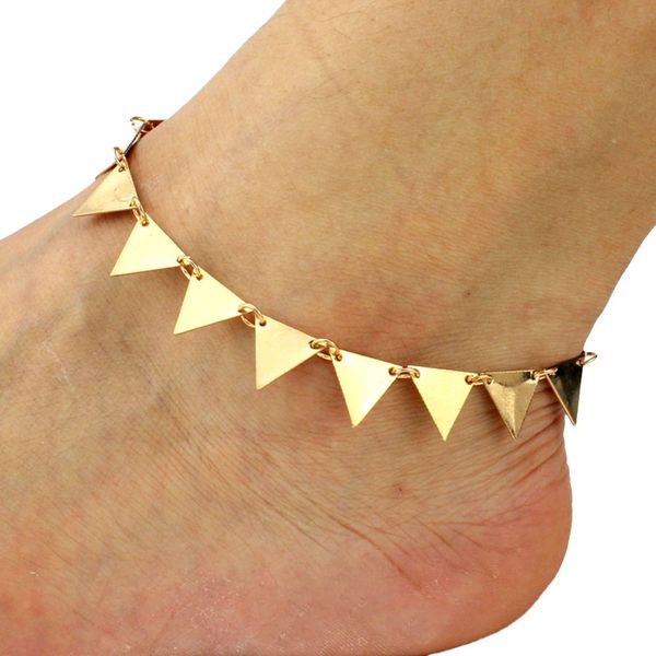 fashion punk metal triangles anklets anklet #yl, Red;blue
fashion punk metal triangles anklets anklet #yl, Red;blue