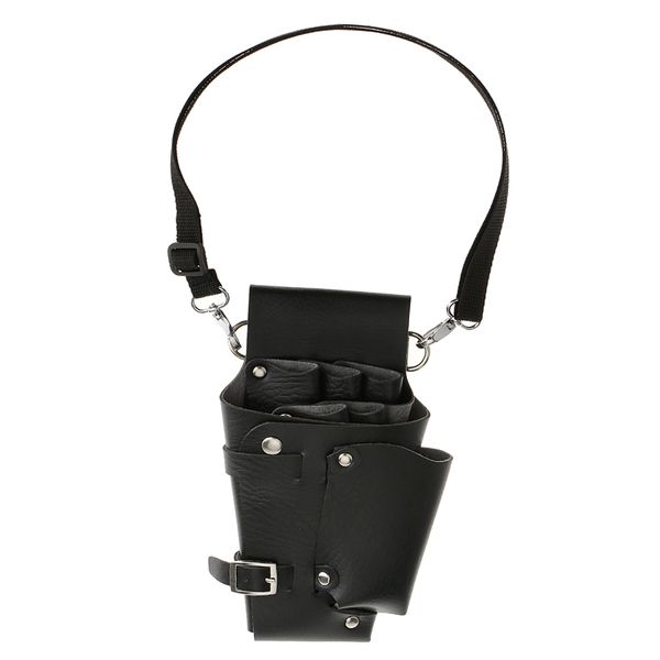 pu leather hair scissors combs holster hairdressing bag pouch holder with waist shoulder belt - black
pu leather hair scissors combs holster hairdressing bag pouch holder with waist shoulder belt - black