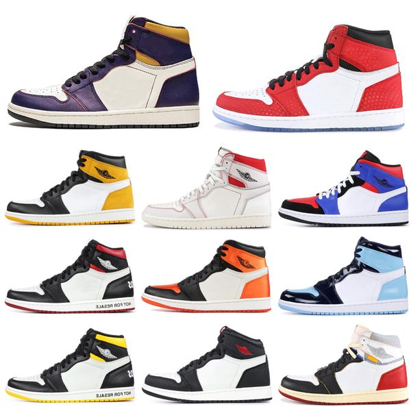 Men Basketball Shoes 1 1s Spiderman Turbo Green UNC Phantom Court Purple Couture Yingyang Pack Top 3 Mens Trainers Sports Sneakers 7-12
Men Basketball Shoes 1 1s Spiderman Turbo Green UNC Phantom Court Purple Couture Yingyang Pack Top 3 Mens Trainers Sports Sneakers 7-12