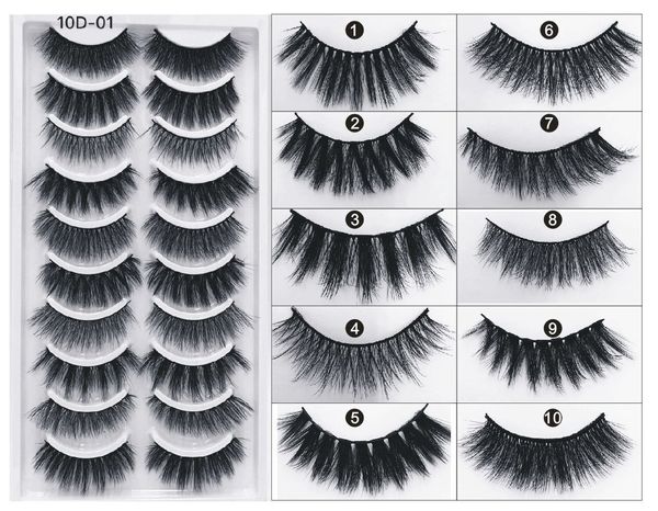 10 pairs 100% real 3d mink eyelashes false eyelashes thick natural lashes professional makeup eyelash extension
10 pairs 100% real 3d mink eyelashes false eyelashes thick natural lashes professional makeup eyelash extension