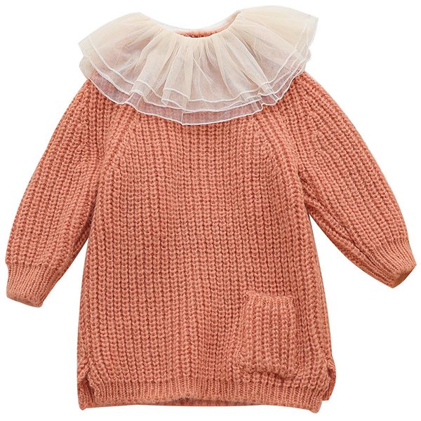 2y to 9y girls sweater lace collar kids winter warmed cute sweaters girls long-sleeve knitted thick pullover, Blue
2y to 9y girls sweater lace collar kids winter warmed cute sweaters girls long-sleeve knitted thick pullover, Blue
