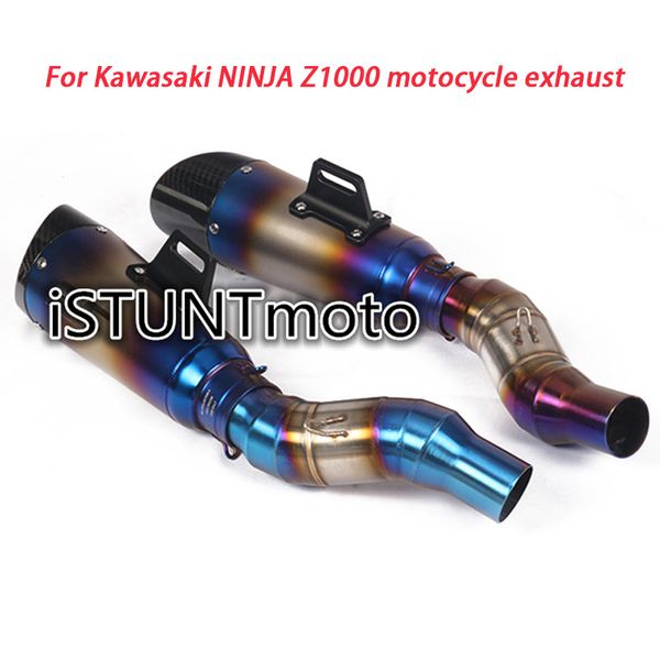для z1000 z1000sx 2010-2019 motocycle выхлоп побег двойной глушитель modified с полным среднего звена трубы наденьте
для z1000 z1000sx 2010-2019 motocycle выхлоп побег двойной глушитель modified с полным среднего звена трубы наденьте