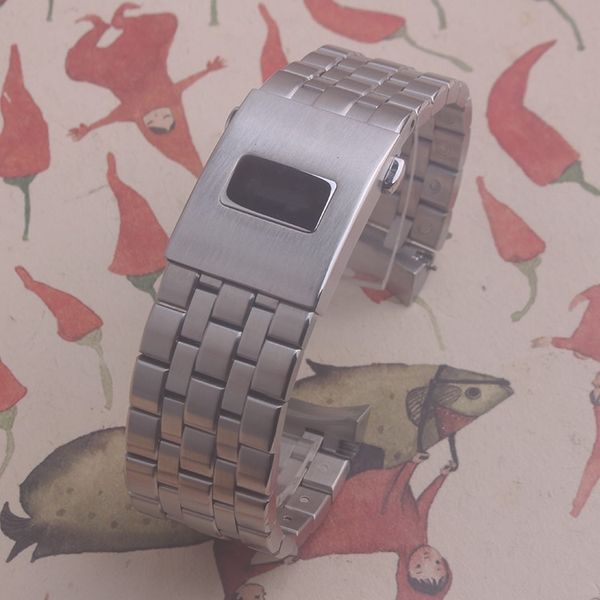 Stainless Stee 20mm 21mm Watch Band Bracelets Curved end Replacement Pilot Chronograph Bracelet Strap Band for IWC IW3777
Stainless Stee 20mm 21mm Watch Band Bracelets Curved end Replacement Pilot Chronograph Bracelet Strap Band for IWC IW3777