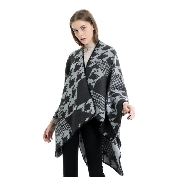 2019 trade new houndstooth pattern warm cashmere shawl factory direct travel wild, Blue;gray
2019 trade new houndstooth pattern warm cashmere shawl factory direct travel wild, Blue;gray