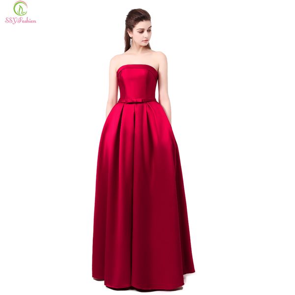 vestido ssyfashion formatura bridal strapless sleeveless wine red danni slim long prom dress custom party formal evening gown, White;black
vestido ssyfashion formatura bridal strapless sleeveless wine red danni slim long prom dress custom party formal evening gown, White;black