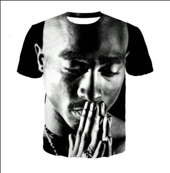 summer style men women short sleeve t-shirt 2pac tupac 3d digital print t-shirts for tees shirts loose casual tees rrt095, White;black
summer style men women short sleeve t-shirt 2pac tupac 3d digital print t-shirts for tees shirts loose casual tees rrt095, White;black