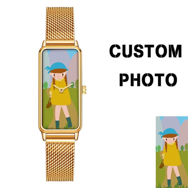 cl041 luxury rectangle women gold watch print your own picture lady watches oem custom p wrist watch, Slivery;brown
cl041 luxury rectangle women gold watch print your own picture lady watches oem custom p wrist watch, Slivery;brown