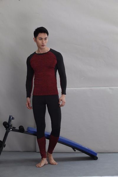 thermal underwear sets men breathable elastic sweat quick drying thermo warm clothing, Black;brown
thermal underwear sets men breathable elastic sweat quick drying thermo warm clothing, Black;brown