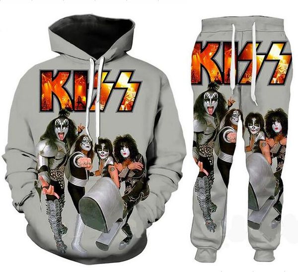 designer men/womens classic rock band kiss funny 3d print fashion tracksuits sweatshirt and pants + hoodies a5, Gray
designer men/womens classic rock band kiss funny 3d print fashion tracksuits sweatshirt and pants + hoodies a5, Gray