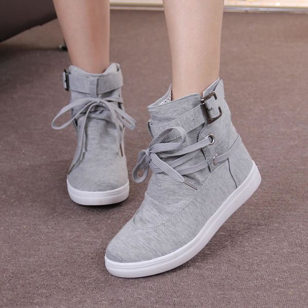 2018 winter women boots casual canvas shoes woman black grey ankle boots female lace up platform shoes ladies oxford flats
2018 winter women boots casual canvas shoes woman black grey ankle boots female lace up platform shoes ladies oxford flats