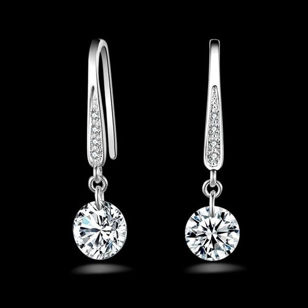 fashion cubic zircon earrings silver color crystal rhinestone dangle drop earrings for women jewelry gift
fashion cubic zircon earrings silver color crystal rhinestone dangle drop earrings for women jewelry gift