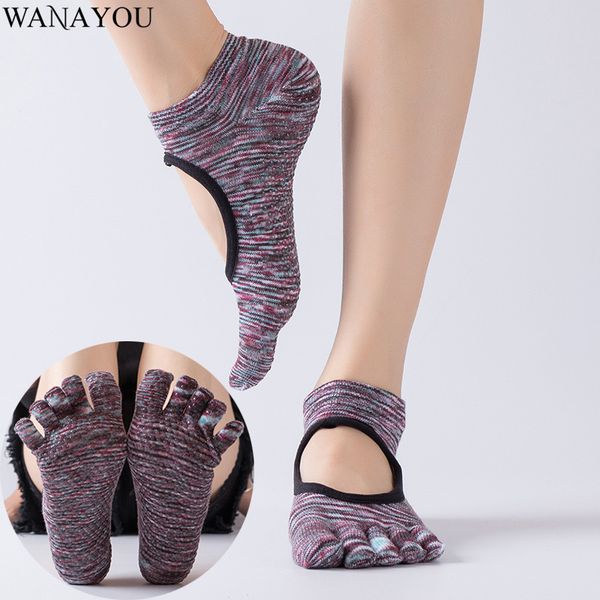 wanayou women backless anti-slip five-finger sports socks ballet dance pilates fitness socks cotton breathable gym yoga, Black
wanayou women backless anti-slip five-finger sports socks ballet dance pilates fitness socks cotton breathable gym yoga, Black