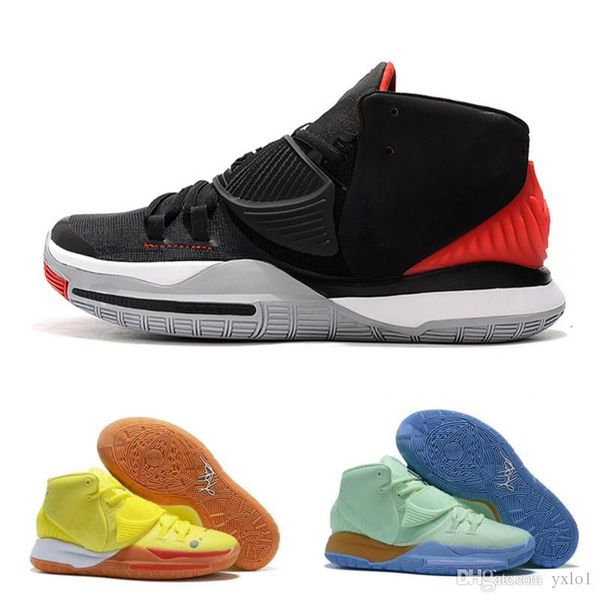 2020 new kyrie vi 6 sponge yellow squidward black cool grey basketball shoes for sale mens irving 6s casual sports sneakers size40-46
2020 new kyrie vi 6 sponge yellow squidward black cool grey basketball shoes for sale mens irving 6s casual sports sneakers size40-46