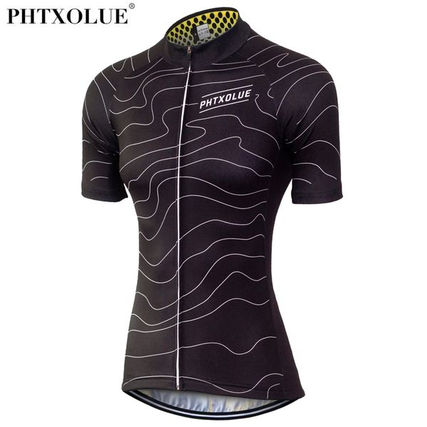 phtxolue women cycling jersey summer black white mtb mountain bicycle bike jersey wear shirt cycling clothing qy0343, Black;red
phtxolue women cycling jersey summer black white mtb mountain bicycle bike jersey wear shirt cycling clothing qy0343, Black;red