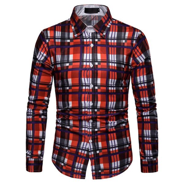 men's casual shirts fashion business streetwear plaid long sleeved single breasted slim fit #guahao, White;black
men's casual shirts fashion business streetwear plaid long sleeved single breasted slim fit #guahao, White;black