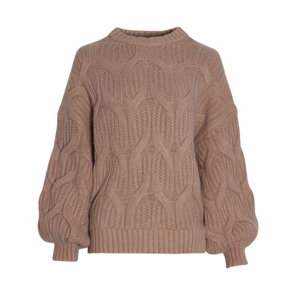 women's sweaters 2021 the autumn winter fashion round collar sleeve long sleeves show thin leisure 100 knitted women, White;black
women's sweaters 2021 the autumn winter fashion round collar sleeve long sleeves show thin leisure 100 knitted women, White;black