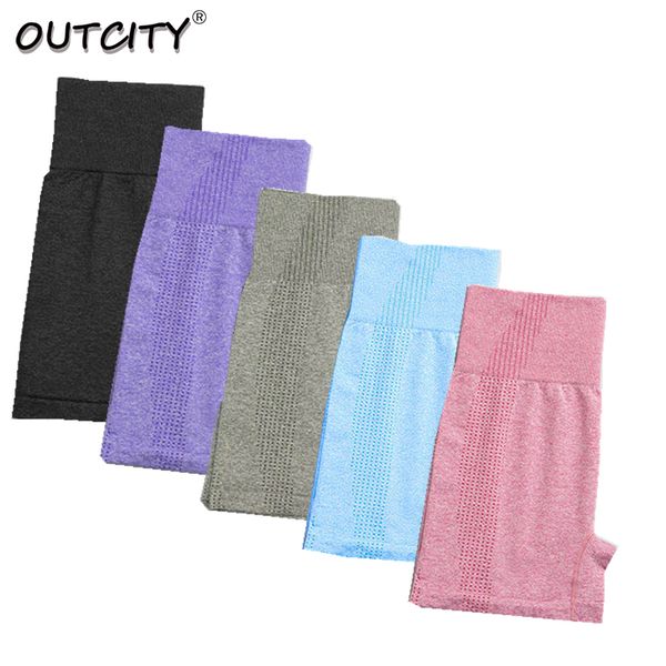 women thin fitness short pants casual ladies slim pants high-waist summer bottom knee-length yoga shorts, White;red