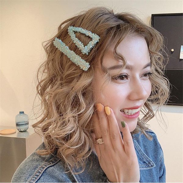 1set korea shiny crystal rhinestones hairpins geometric rectangle waterdrop imitiation pearl hair clips hair accessories new sdiqu, Black
1set korea shiny crystal rhinestones hairpins geometric rectangle waterdrop imitiation pearl hair clips hair accessories new sdiqu, Black