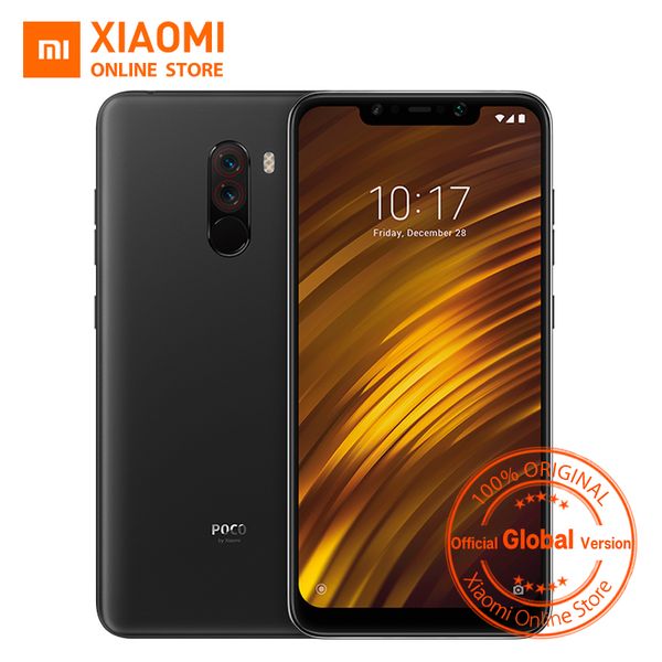 Global ver ion xiaomi pocophone f1 6gb 128gb napdragon 845 octa core 6 18 quot full creen liquidcool 4000mah poco f1 martphone 
Global ver ion xiaomi pocophone f1 6gb 128gb napdragon 845 octa core 6 18 quot full creen liquidcool 4000mah poco f1 martphone